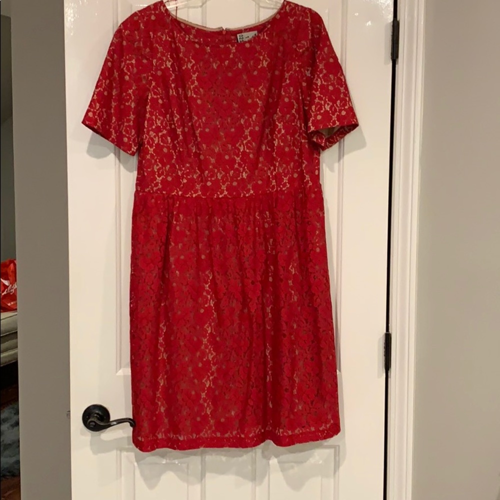Red dress